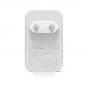 Energy Sistem Home Charger 4.0A Quad USB univerzális töltő fehér (EN 444625)